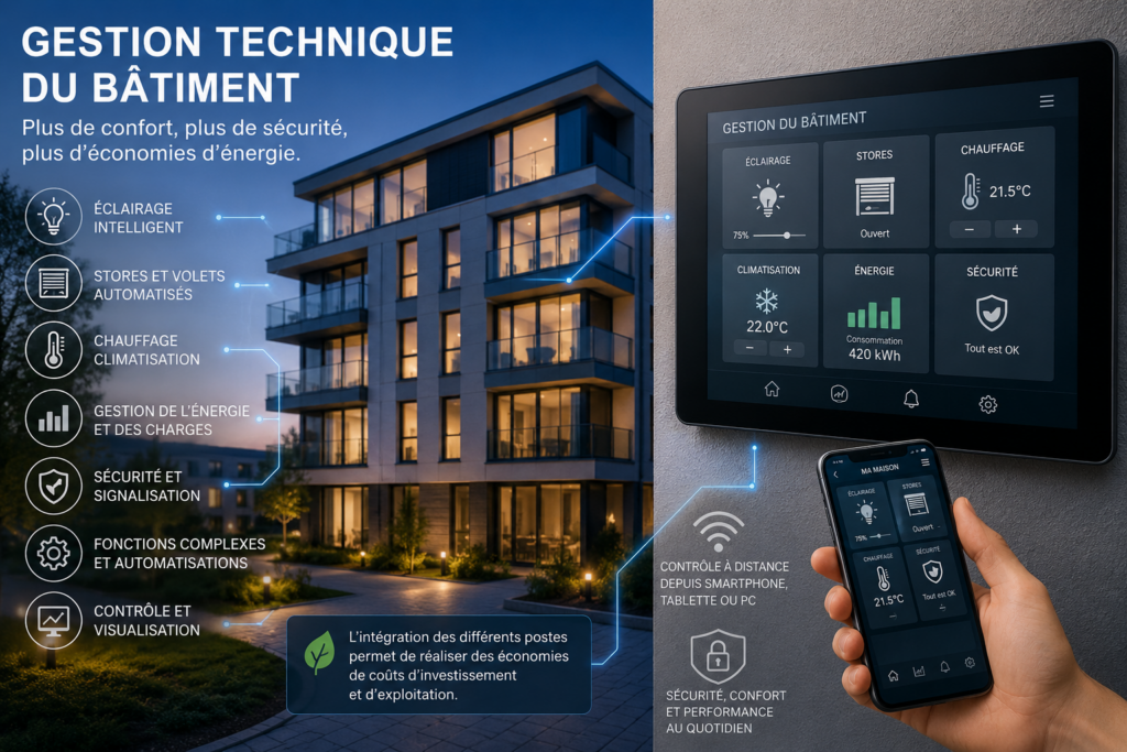 Gestion technique du bâtiment à Genève en Suisse