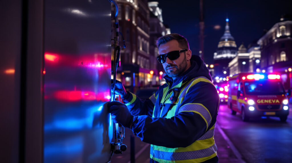 Dépannage d’urgence électricien à genève : services disponibles 24/7