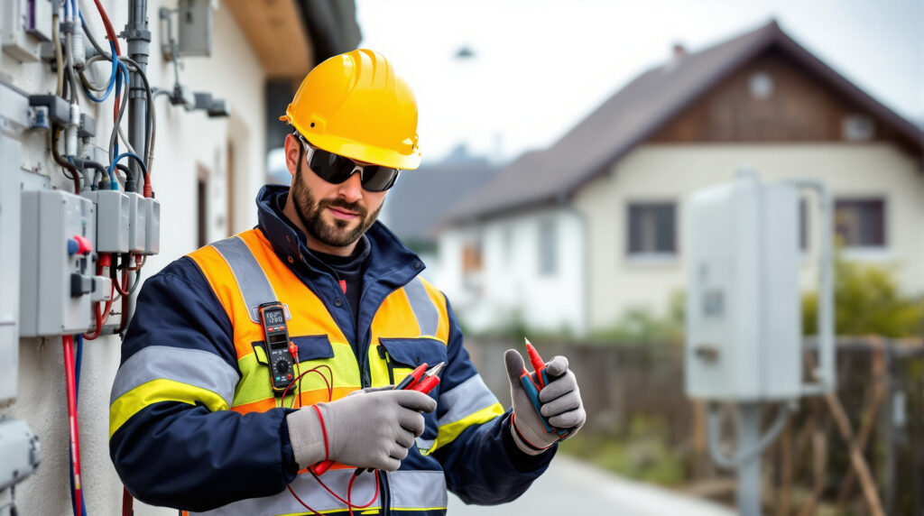 electricien à meyrin 1217 disponible 24/24 pour dépannage d'urgence. intervention rapide, prix compétitifs et tarifs transparents. faites appel à nos experts électriques dès maintenant.