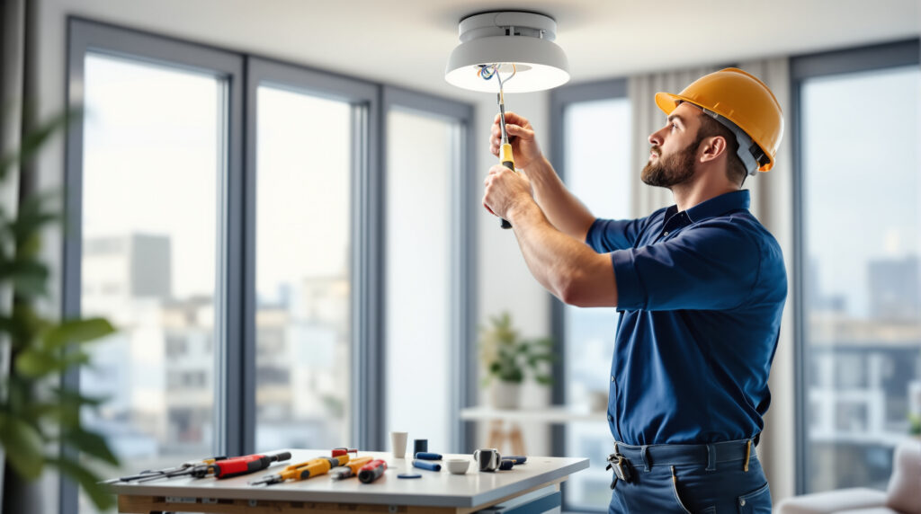 Electricien installation plafonnier geneve : tarifs et astuces