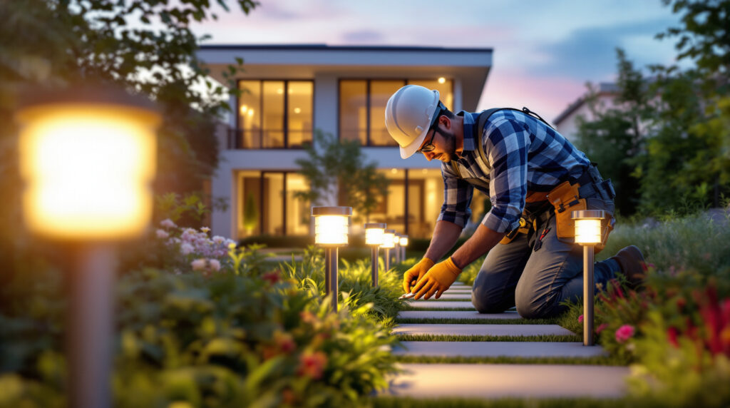 découvrez nos conseils et tarifs pour l'installation d'éclairage de jardin à genève par un électricien professionnel. astuces pratiques et prix compétitifs garantis.