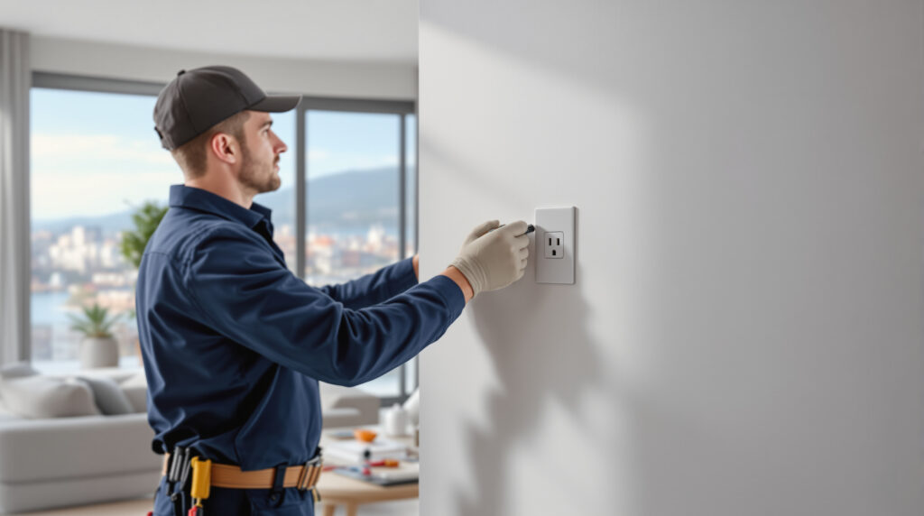 Electricien pose prise usb murale geneve : prix et délai