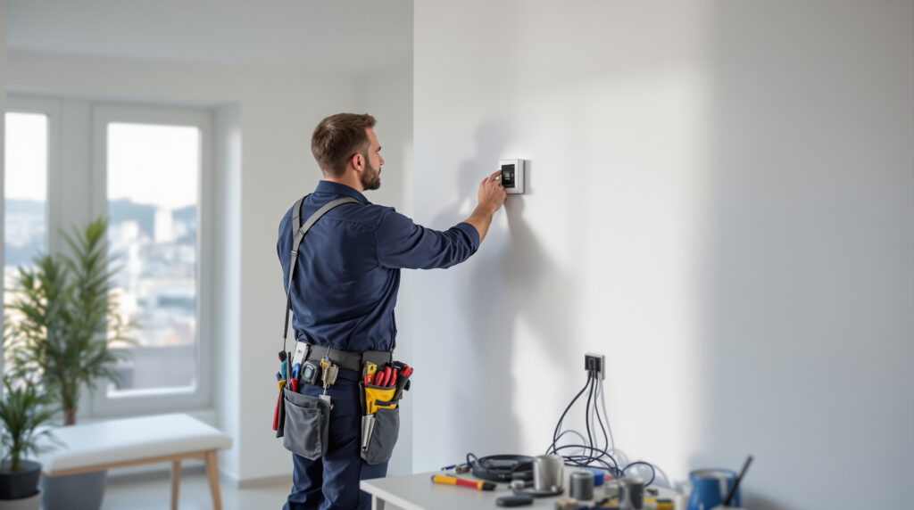 Electricien pose thermostat geneve : prix et installation