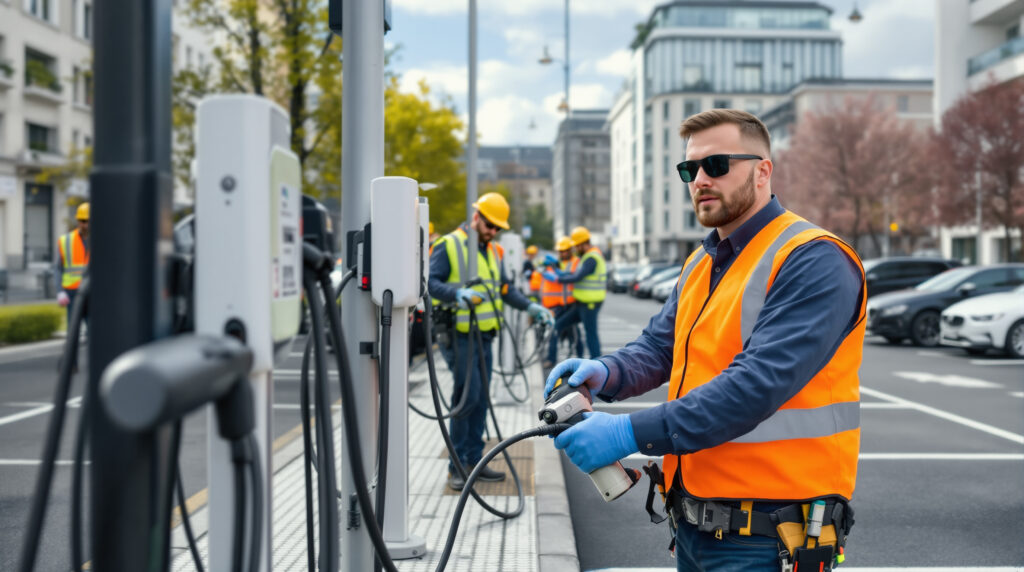 Installation bornes électriques véhicules à genève : les étapes clés avec une entreprise pro