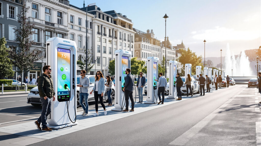 découvrez les dernières innovations dans l'installation de bornes de recharge pour voitures électriques à genève, facilitant la mobilité durable et l'accès à l'énergie propre.