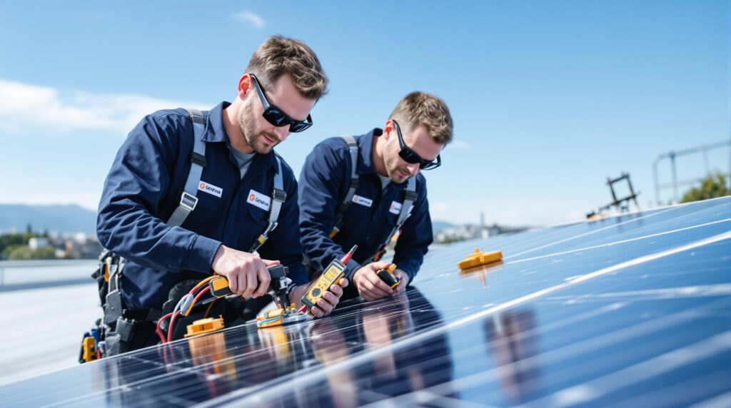 Photovoltaïque genève : installation et maintenance par une entreprise d’électricité reconnue