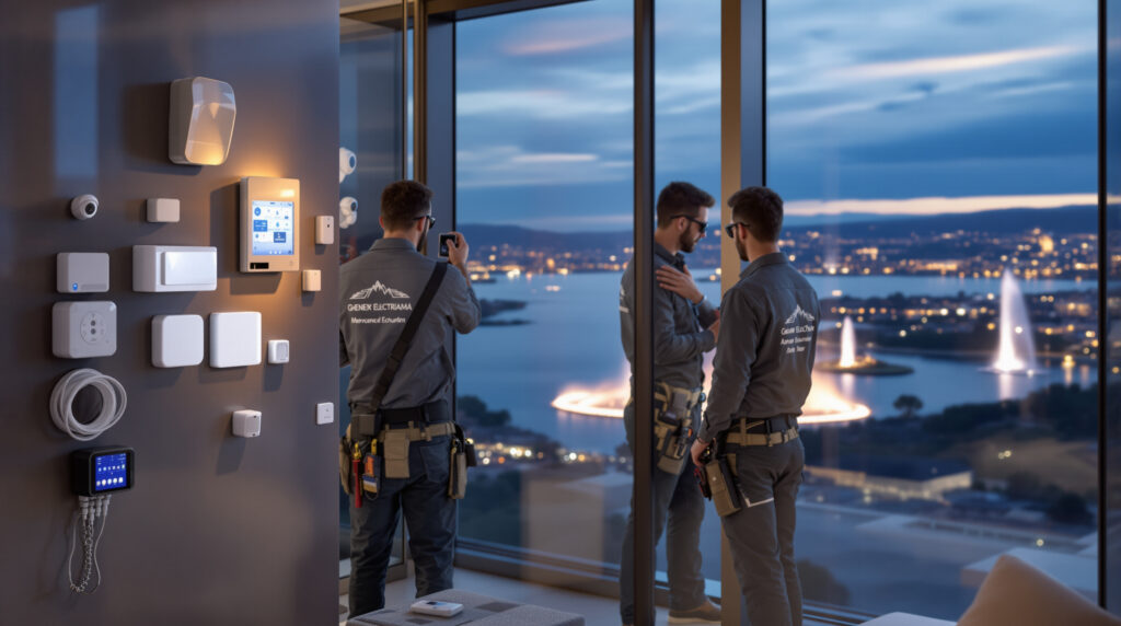 Système d’alarme connecté à genève : les solutions proposées par les pros de l’électricité